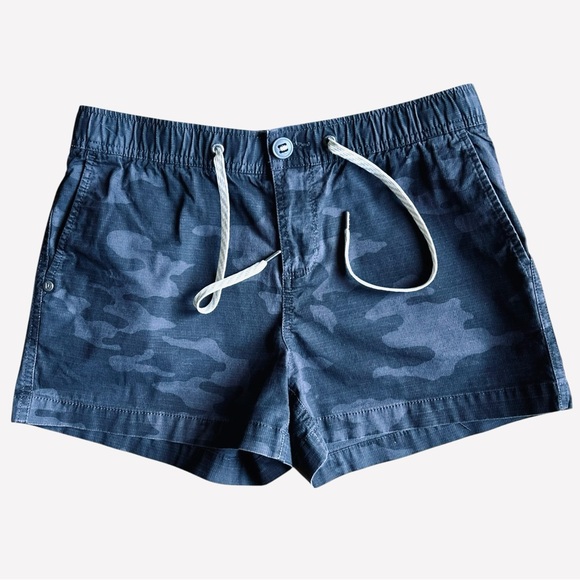 Vuori Ripstop Black Camo Shorts Size Small Gorpcore Outdoor Hiking - Picture 1 of 16